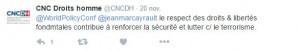 tweet CNCDH