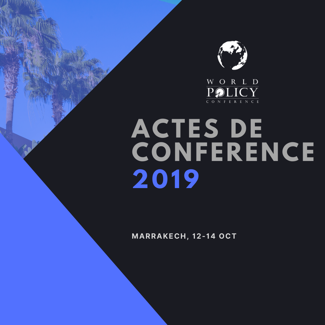 Actes de conférence 2019