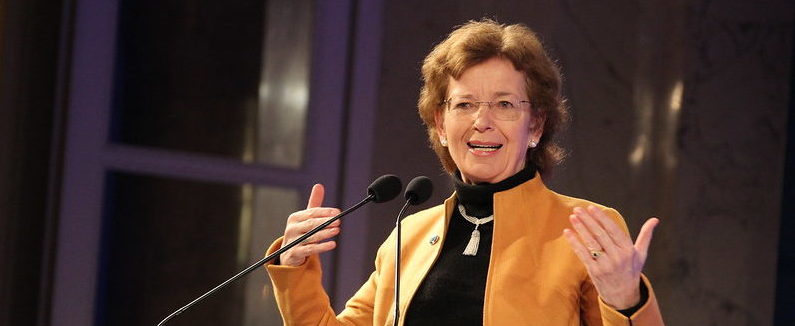 WPC 2011, Vienna, December 10 - Mary Robinson, former President of Ireland, President of Mary Robinson Foundation. (Credit: World Policy Conference)