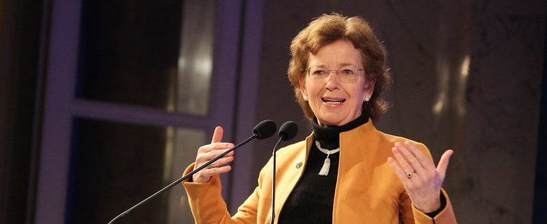 WPC 2011, Vienna, December 10 - Mary Robinson, former President of Ireland, President of Mary Robinson Foundation. (Credit: World Policy Conference)