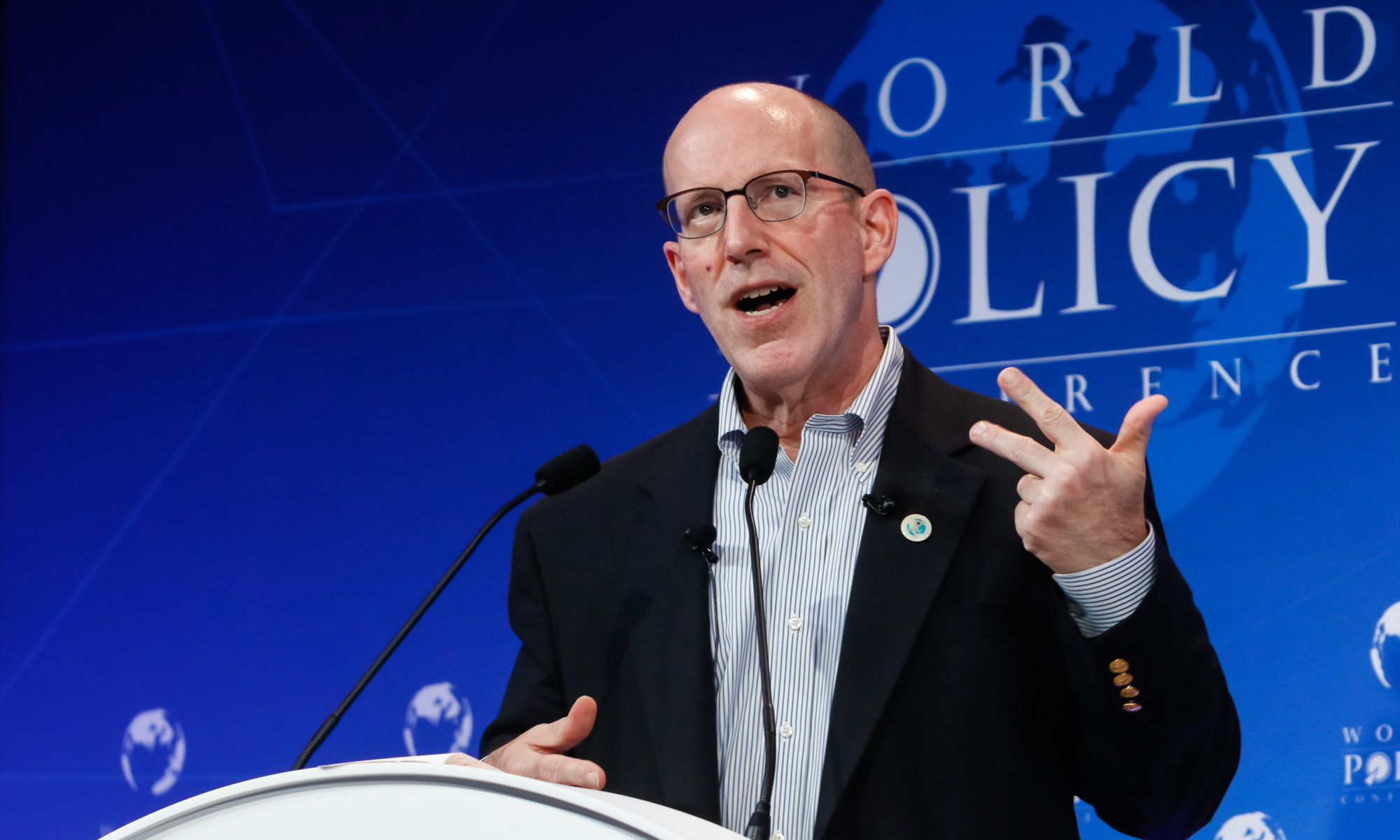 Marcus Noland at the WPC 2017 in Marrakech.