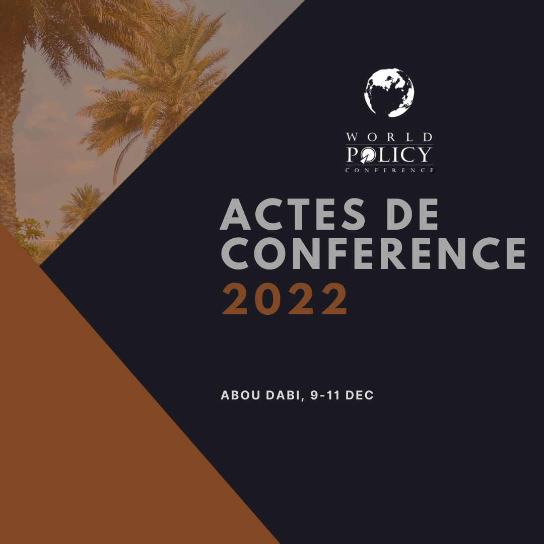 Actes de conférence 2022